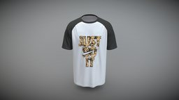 Just Do It Sports Raglan Short Sleeves Tee short, baseball, cloth, fashion, top, sports, tee, obj, vr, ar, fbx, df, sleeves, premium, gltf, raglan, nft, clothing, digitalclothing, appareldesign, bottomdesign, fabricmaking, apparelclothing, digitalfabric, apparelhub, topdesign, digitalapparel, 3dappareldesign, nftclothing, textledesign, arclothing, vrclothing, 3dclothdevelopment, 3dgarments, textilecloth