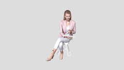 Grace 2263 Woman Sitting body, people, woman, character, human