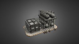 Oil Refinery 11 cg, oil, exterior, augmentedreality, unreal, architectural, vr, ar, virtualreality, engine, refinery, unreal-engine, oil-refinery, virtual-reality, architecture, lowpoly, augmented-reality, building, 3dmodel, industrial, nunity, industrial-buildings