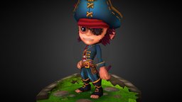 Monkey monkey, cute, videogame, brainz, character, cartoon, 3d, model3d