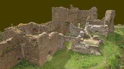 Toolse Fort ruins 2021 summer. castle, ruins, fort, photogrametry, fortress, estonia, ruins-castle, fortress-ancient, photogrammetry, linnus