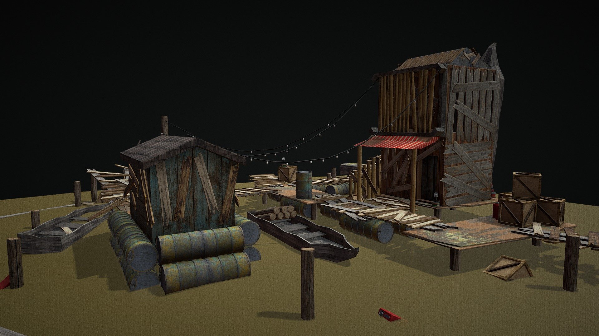 My street scene, for next gen Y1 cource.
Renders on you tube
https://www.youtube.com/watch?v=BZcsSkcsUzI

I dont understand why this model is sooooo popular, wish my other models got this much attention 3d model