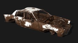 Abandoned & junk Car abandoned, rust, junk, junkyard, deformed, old, deformation, car, junkcar