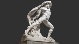Hercules and Lichas italy, hercules, antonio, roma, moderna, ercole, galleria, nazionale, canova, lichas, lica, darte, contemporanea, photogrammetry, sculpture