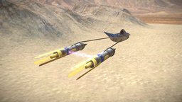 Star Wars Podracing VR podracer, moviecontest-animated-final, virtualreality-vr, starwars