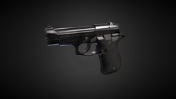 Beretta 84fs Cheetah handgun, italy, 9mm, cheetah, pistol, beretta, blowback, 84fs, series81, 380apc