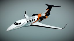 Embraer Phenom 300 private jet airplane, gamedesign, airplanes, privatejet, embraer, aircrafts, jets, gamereadymodel, aircraft-plane, b3d-blender-blender3d, flying-vehicle, luxury-jet, embraer-phenom, transportation-vehicle, privatejets, noai, embraer300