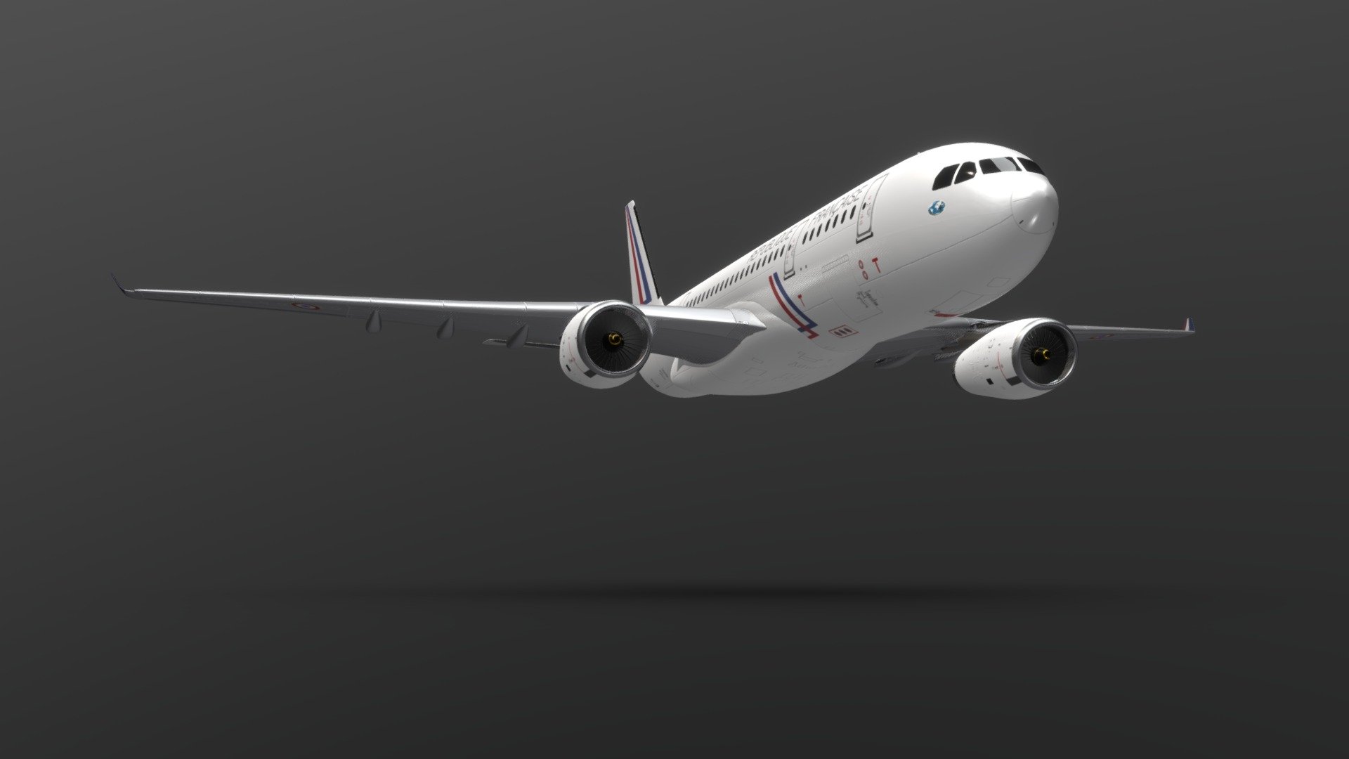 The French Air Force has added its first Airbus A330-200 aircraft.
The aircraft is registered F-UJCS (cn 1608) and was previously PR-OCG with Avianca Brasil.
This will act as a government and military transport airliner, replacing older A340 aircraft in the fleet, and will be joined by a second example in December.
Both aircraft will be based at Paris Charles de Gaulle Airport 3d model