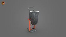 Heavy Duty Folding Cart storage, truck, device, warehouse, heavy, transport, cart, bag, duty, pallet-jack, capacity, vehicle, industrial