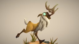 Simple Creature sculpt, cute, 3dart, deer, duck, worldofwarcraft, riot, leugeoflegends, daehowest, creaturedesign, creatureart, digitalsculpting, fantasycreature, zbrushart, wayfinder, creature, stylized, characterdesign, wow, 3dmodeling