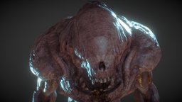 Devorator biology, hell, hybrid, darkness, biological, fear, sci-fi, monster, horror, zombie