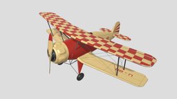 Biplane civil aircraft Bucker Bu 133 biplane, d, drone, c, m, b, civil, p, aircraft, a, 3, 133, bu, 3d, 1, bucker, createdwithai