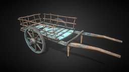 Hand Cart cart, woodencart, wheelcart, handcart, wooden-cart, cartwheel, hand-cart, substancepainter, blender, lowpoly, lowpolycart, cart-wheel, oldcart, wheel-cart, lowpoly-cart, lowpoly-cart-asset