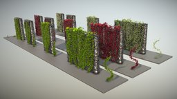 Vines wine, vine, protection, wip, grid, leafs, stein, modifier, graden, 3dhaupt, gabion, software-service-john-gmbh, gitter, gabions, gabion-baskets-welded-mesh, gabion-retaining-walls, stone-block-walls-design, weinstock, weinrebe, climbing-plants, array-modifier, curve-modifier, vines-climbing-plants, lowpoly, blender3d, stone, wall