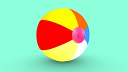 Beach Ball toon, beach, beachball