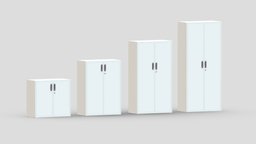 Herman Miller Paragraph Storage Cabinet 4 office, scene, room, modern, storage, sofa, set, work, desk, generic, accessories, equipment, collection, business, furniture, table, vr, ergonomic, ar, seating, workstation, meeting, stationery, lexon, asset, game, 3d, chair, low, poly, home, interior