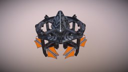 Alien Space Station max, station, alien, substance, maya, 3d, 3ds, modular, space
