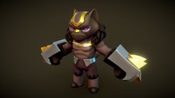 Tiger Black Panther cat, tiger, panther, character, game, pbr, black, caterra