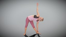 Woman doing yoga 422 style, archviz, scanning, people, pose, standing, , fashion, sports, fitness, gym, young, slim, training, woman, beautiful, yoga, realism, workout, pretty, sporty, femalecharacter, tracksuit, sportswear, stretching, gymnastic, photoscan, realitycapture, girl, photogrammetry, lowpoly, scan, female, highpoly, bridge, yogapants, scanpeople, deep3dstudio, yogapose