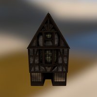 House 3_ Olde English Tudor Style Bookstore 3dsmax, 3dsmaxpublisher