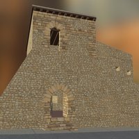 Font Vella Tower (Morella, Spain) medieval, heritage, restoration, sketchup