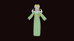 Mystical Elf elf, yugioh, vrchat, vtuber, female