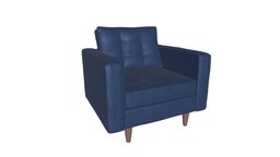 Puget Arm Chair Dark Blue Velvet sofa, indoor, furniture, furnitures, sofas, furniture3d, furnituredesign, furniture-design, furnitureinterior, furniture-chair, furniture-home, zuo, zuomod, zuomodern, sofa-interior, sofa-3d-model, furniture-concept, sofa-furniture, zuo3d