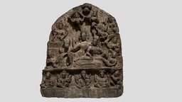 Shiva and Parvati on Mt. Kailash nepal, brooklyn-museum, ancient-cultures, himalayas, ancientaliens, hinduism, historic-preservation, jainism, budhism, mountkailash