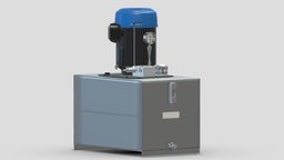 Haldex AC Hydraulic Power System Self-Contained power, system, operation, pump, motor, ac, equipment, unit, water, tool, machine, engine, hydraulic, manufacturing, solenoid, self-contained, 3d, factory, electric, industrial, concentric, haldex