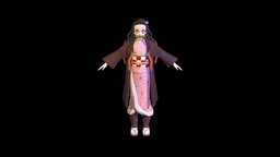 Nezuko Kamado-Demon Slayer japan, demon, cartoony, slayer, character, cartoon, anime, japanese, nezukokamado, nezuko, demonslayer, nezukoanime, nezuko_kamado