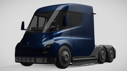 Tesla Semi LR 2018 automobile, truck, power, full, future, heavy, transport, semi, tesla, american, auto, elon, lr, musk, vehicle, car, electric