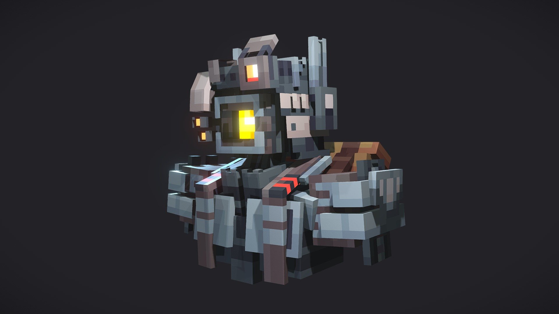 Bust of a robot

Made with Blockebench - Robot Bust - 3D model by Wacky (@wackyblocks) 3d model