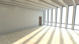 Gallery S Custom room, floor, vr, , sun, showcase, , virtualreality, teen, fake, deal, virtual-reality, lighting, girl, 3d, model, sketchfab, download, simple, space, light, wall