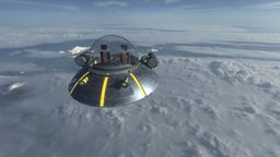 rick & morty spaceship substancepainter, substance