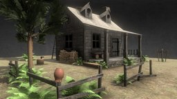 House in the woods house, wood, village