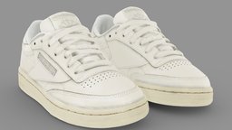Reebok Club C 85 people, urban, secondlife, shoes, imvu, boots, sl, nike, trainer, footwear, tactical, sneaker, reebok, adidas, yeezy, sims, jordan, streetwear, shoescan, nft