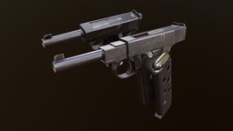 Webley Automatic world, ww2, revolver, army, british, automatic, pistol, ww1, webley, military, gun, war, navy, selfloading