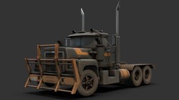 "Earth" Truck train, truck, heavy, road, australia, rusty, semi, graffiti, bars, bumper, roo, lorry, vehicle, noai, posty-apocalyptic
