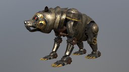 Steampunk Bear Model bear, steampunk, darco