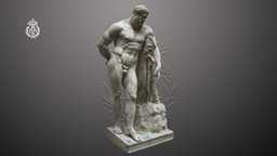 Hércules Farnese cast, hercules, plaster, vaciado, yeso, farnese
