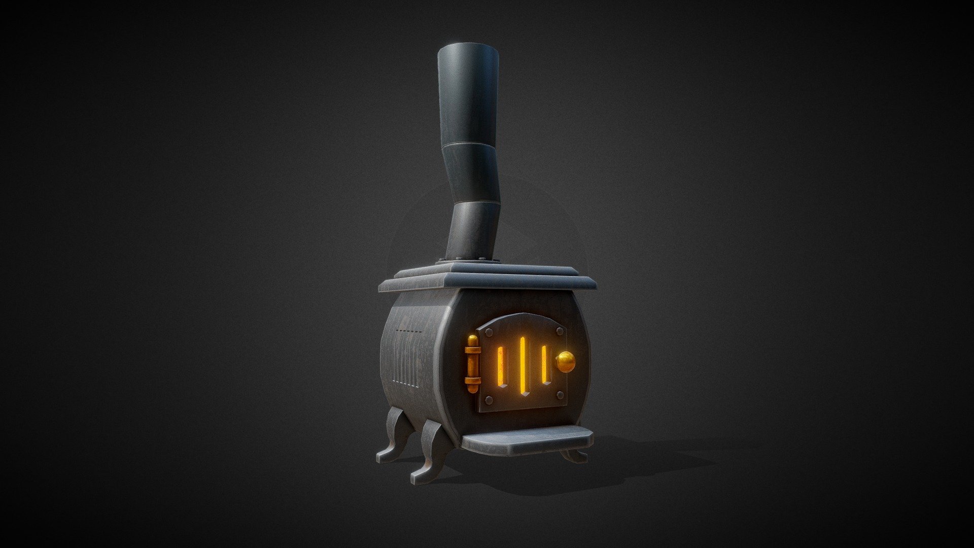 Tutorial here: https://www.youtube.com/channel/UC3R6lDf-Rlb9QW-D3CnhR7w

The model works perfectly in close-ups and high quality renders. It was originally modelled in 3ds Max 16, textured in Substance Painter and rendered with Marmoset Toolbag 3.

What is in the archive: MAX_16; OBJ; FBX ; Textures (2k resolution)

Features: Model resolutions are optimized for polygon efficiency. Model is fully textured with all materials applied. All textures and materials are included and mapped in every format. Autodesk 3ds Max models grouped for easy selection &amp; objects are logically named for ease of scene management. No cleaning up necessary, just drop model into your scene and start rendering. No special plugin needed to open scene.

Textures formats: PNG (2K) - Stylized Furnace - Tutorial Included - Buy Royalty Free 3D model by ninashaw 3d model
