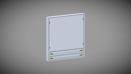 Sci-Fi Level Kit AAA: Wall Tile V kit, tile, level, cyberpunk, walls, deu, leveldesign, assetstore, asset, scifi, sci-fi, futuristic, interior, spaceship, wall