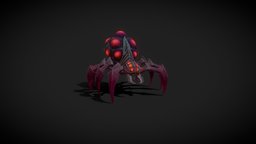 Spider Minion ( 7 animations, 3 skins ) minion, cute, assets, spider, unreal, explosive, enemy, skins, cartoon, game, lowpoly, gameasset, creature, stylized, monster, animated, rigged