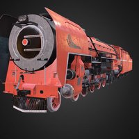 Train Red Devil Animation train, animation