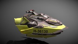 Jetski front cover scanned with Artec Leo 3dscanning, jet, reverse-engineering, jetski, bespoke, artec3d, freedeeprinting, watersports, artecstudio, artecleo, g3d-print, kaszagyorgy, custombuilt, compositemanufacturing
