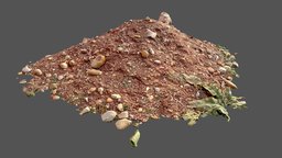 Photoscan Low-poly Earth Rubble soil pile scene, vfx, abandoned, terrain, small, prop, urban, unreal, level, trash, sand, dirt, debris, pile, garbage, dirty, props, rubble, destroyed, background, stack, rocky, game-ready, bulgaria, optimized, mound, kitbash, sandy, heap, remains, reality-capture, unity, low-poly, asset, blender, lowpoly, stone, building, street, "construction", "material", "gameready"