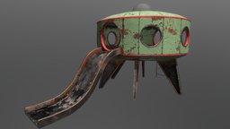 Fallout: New Vegas Playground Spaceship remade remake, falloutnewvegas, fallout