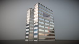 City Building Design H-1 hotel, exterior, block, skyscraper, highrise, blender-3d, 3dhaupt, software-service-john-gmbh, hochhaus, city-building-h1, bauwerk, wolkenkratzer, city-building-designs, h-1, urban-building, unity, architecture, scifi, design, futuristic, house, city, building
