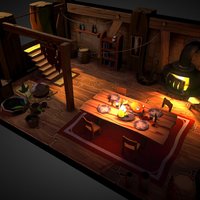 Interior Tavern tavern, -, gamesassets, gamesenvironments, architectureinterior, photoshop, 3dsmax, 3dsmaxpublisher