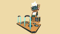 Neko Notes Dance Machine arrow, cat, speaker, games, b3d, coin, fun, videogame, money, stickers, 3dart, tech, dance, speakers, giant, neko, machine, artist, dancing, beat, beats, rhythm, 3dartist, yay, arrows, blender3dmodel, sticker, rhythms, exciting, rhythmgame, doki, game, blender, art, blender3d, technology, blender-cycles, rhythmic
